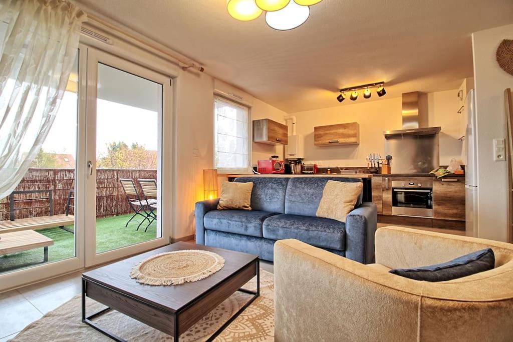Appartement - Note Boisee - Terrasse & Parking Selestat Luaran gambar